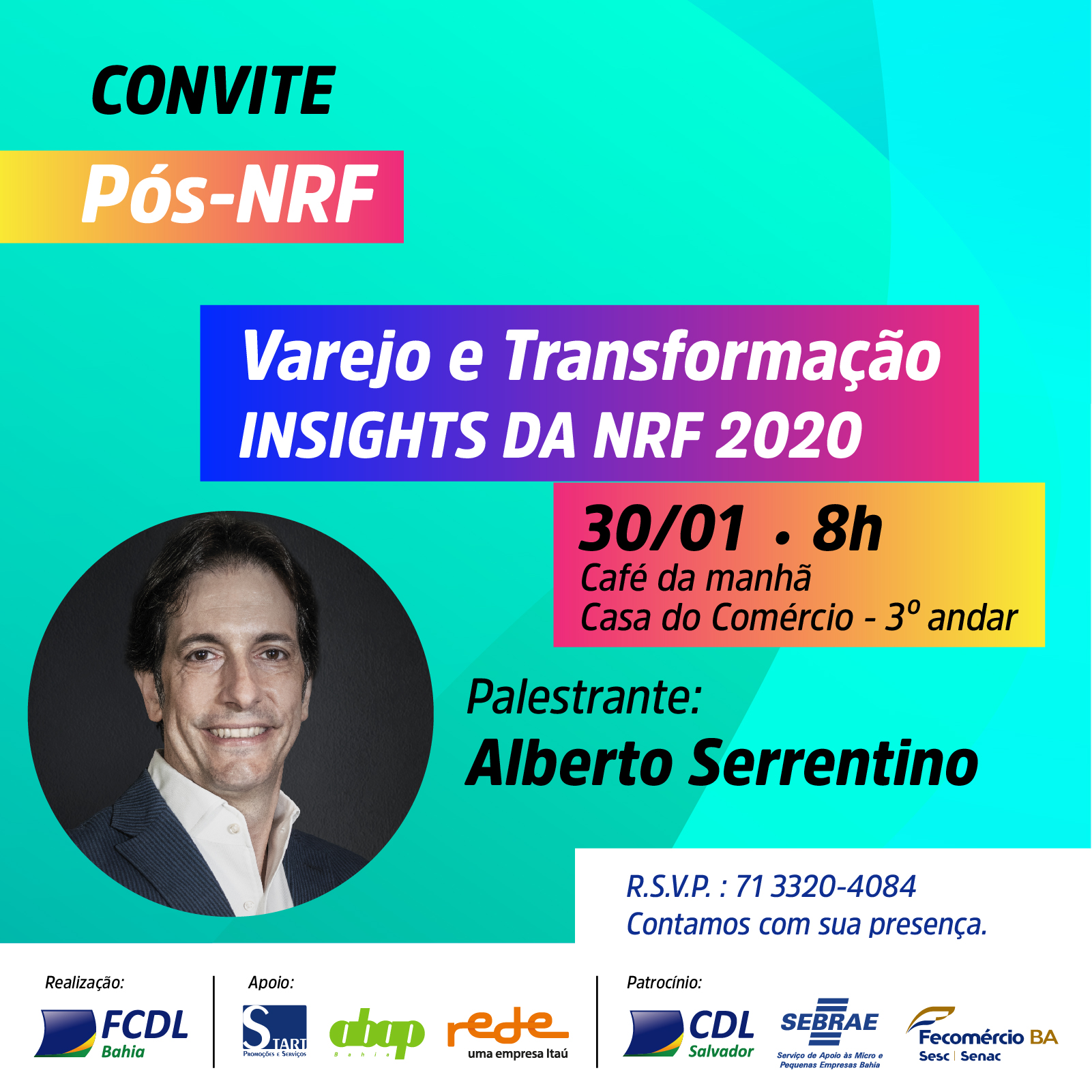 Pós NRF 2020 FCDL Bahia apresenta em Salvador tendências do maior